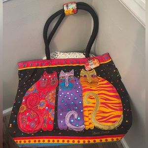 Laurel Burch Cat Shoulder Bag